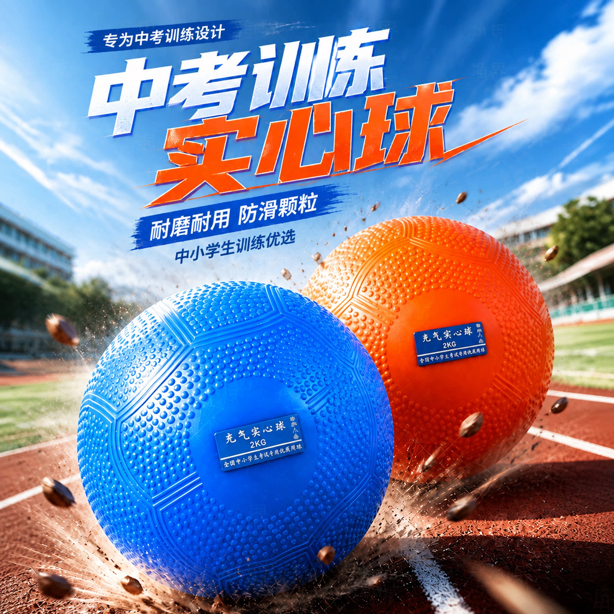 中考专用实心铅球2kg新潮图片
