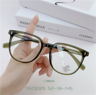 23025新款 复古光学镜时尚 文艺电脑护目镜学生防蓝光TR90近视眼镜