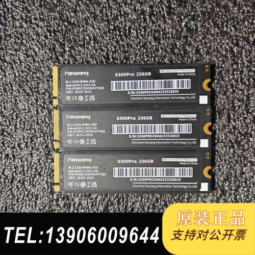 梵想S500PRO 256GM.2 NVME PCI需问价