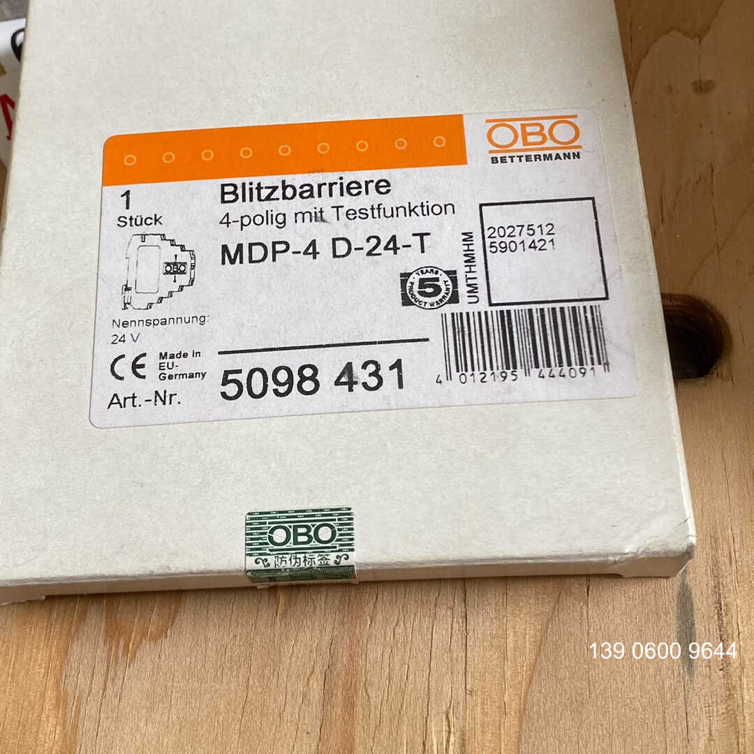 **OBO信号防雷器MDP-4 D-24-T 现需问价