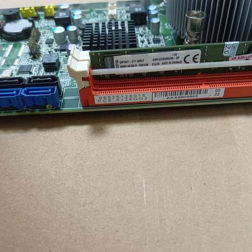 研华工控主板，型号PCE-5126，单网口，带COOLE需问价