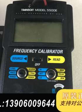 TRANSCAT 5500E开机闪一下 就没有显示 内容有磁需问价