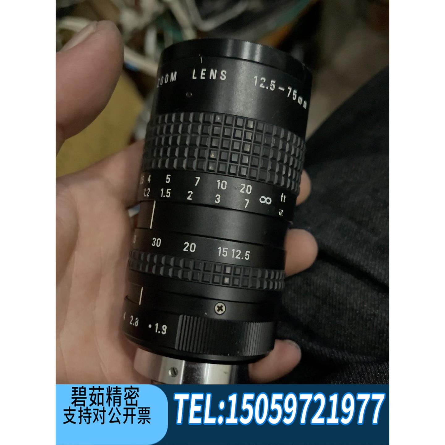 宾得PENTAX TV ZOOM LENS 12.5-75全新.询价