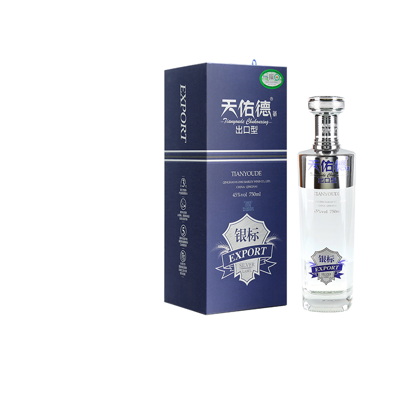 【星品升级】天佑德青稞酒有机出口型银标45度纯粮白酒聚会送礼-封面