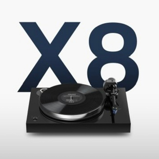 ProJect宝牒X8 B黑胶唱机 丹麦高度风五重奏MC动圈唱头和平衡输出