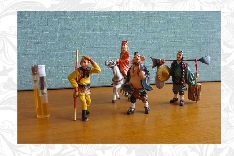 盆景配件 摆件 假山盆景小饰品 工艺品----西游记人物