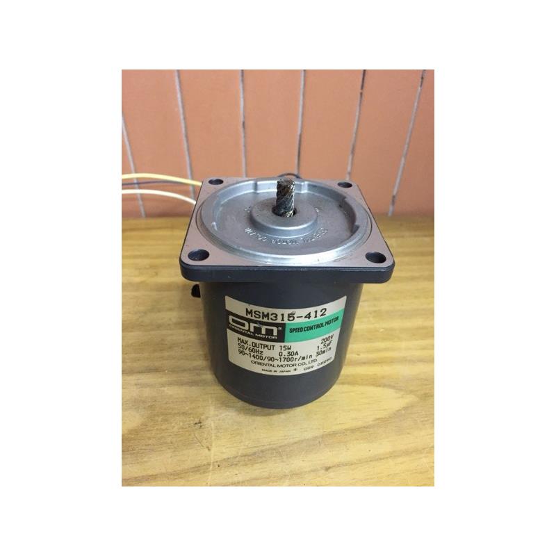 东方电机MSM315-412调速电机 可配3GN减速器 OM  拆机 现货