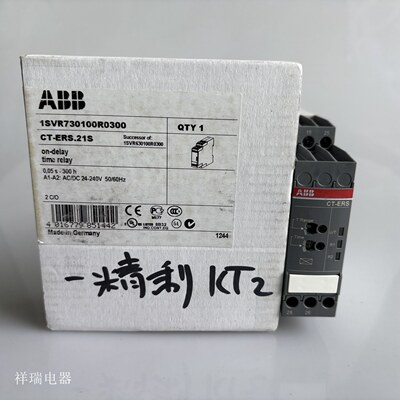 正品ABB延时继电器CT-ER