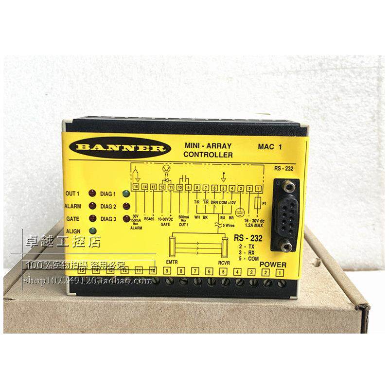 原装美国邦纳BANNER安全控制器 MACP-1 RS-232 现货
