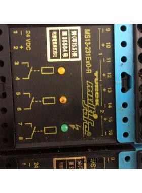 图尔克MS13-231ExO-R MS13-231Ex0-R 24VDC现货