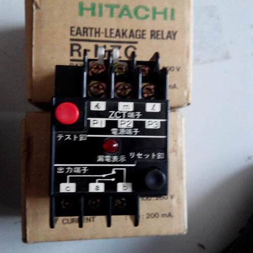 全新原装日立HITACHI型漏电断路器R-NZC  100-200VAC现货