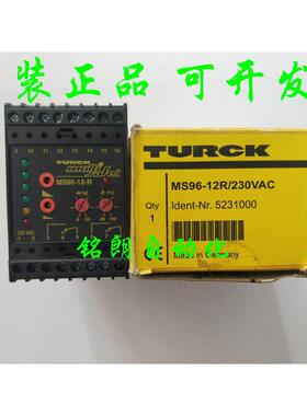 MS96-12-R图尔克TURCK信号处理器230VAC流量开关24VDC MS9612R