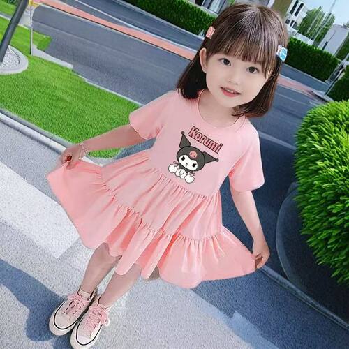 女童儿童连衣裙婴儿夏季蛋糕裙新款洋气女宝宝公主夏装裙子短袖潮