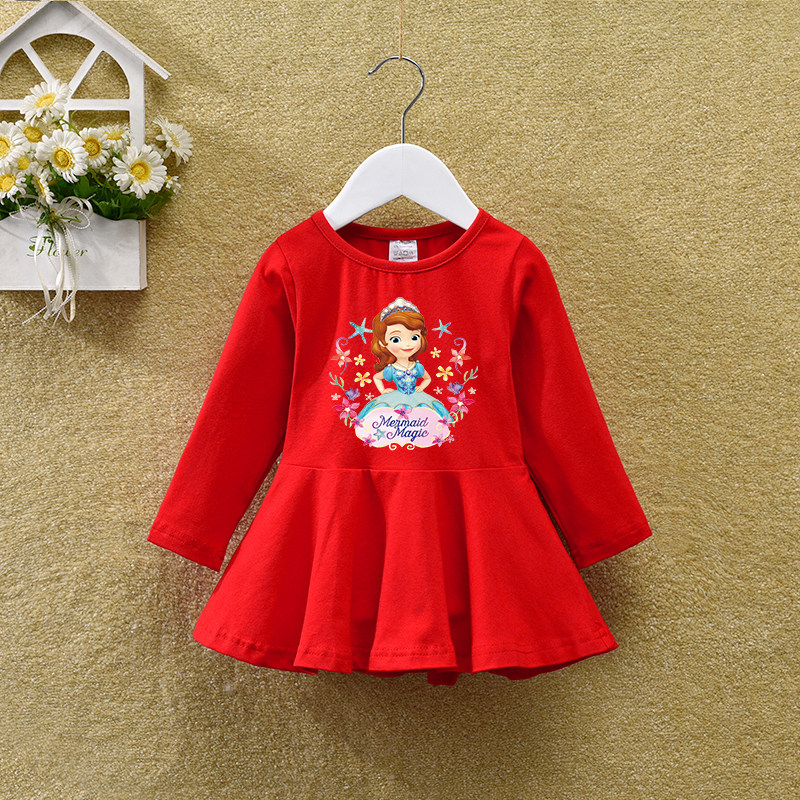 女童连衣裙3秋冬宝宝纯棉长袖卡通裙子小女孩子星星爱莎公主裙,童装/婴儿装/亲子装,连衣裙,淘宝优惠券,粉丝福利购,淘宝优惠卷