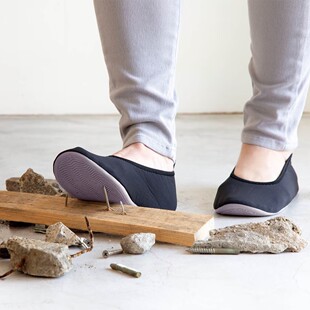 便携式 日本代购 2026年春季 ITSUMO可折叠携带 防灾平底布鞋