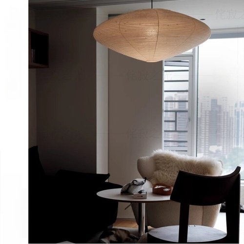 北欧akari野口勇灯具21A中古侘寂风日式吊灯客厅卧室餐厅书房纸灯