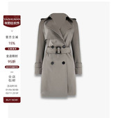 精纺工艺羊毛莱赛尔中长款 雅舒曼&图图妈 小灰灰 带里布风衣女