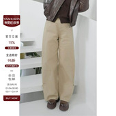 YKK斜纹全棉牛仔挺括舒适高腰显瘦牛仔裤 雅舒曼&图图妈 原野裤