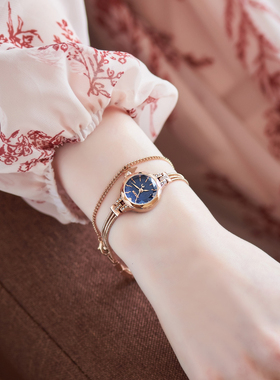 聚利时手表女款轻奢小众实用高级感生日礼物送女朋友老婆女生闺蜜