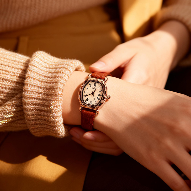 聚利时气质复古高级感手表