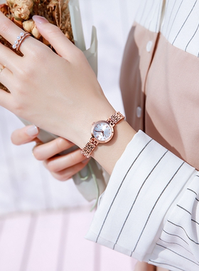 聚利时手表女款轻奢小众小巧生日礼物送女朋友女生闺蜜实用高级感