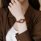 聚利时手表女2026新款 小众轻奢高级感小表盘复古防水女士石英表