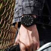 聚利时男表2026新款 时尚 潮男绅士夜光防水活力石英腕表运动手表