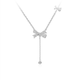 蝴蝶纯银配饰秋冬轻奢小众生日礼物 2025款 Julius 聚利时项链女款