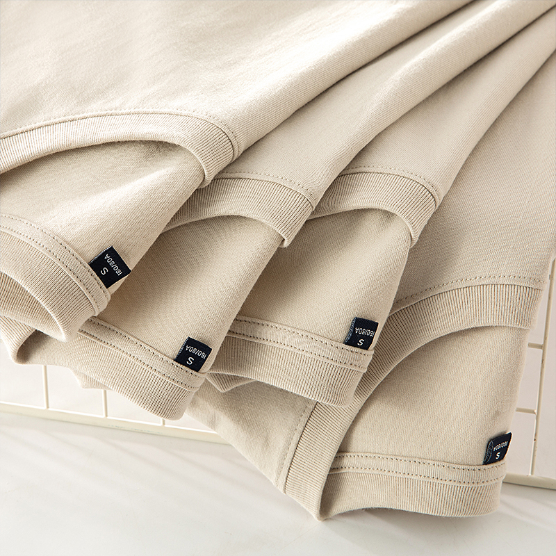 250g重磅t恤男女基础款纯棉纯色不透厚实圆领打底衫阿美咔叽短tee|msdalam kategori Pakaian Lelaki, baju-T - dari Buy2taobao.com untuk memberikan perkhidmatan ejen Taobao profesional membeli