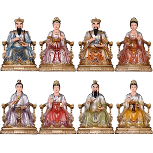 慈缘阁新款铜彩胡三太爷胡三太奶像黄三太爷太奶常四大家族太奶像