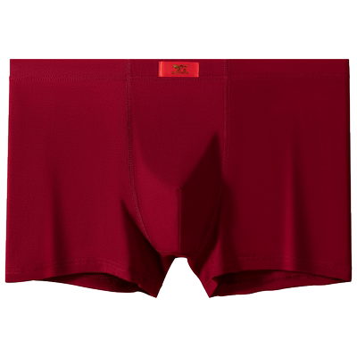 七匹狼本命年红色结婚男士内裤