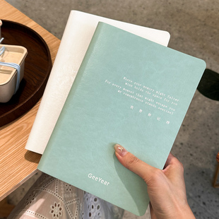 替你记得红线分隔本 A5分栏记事本摘抄本阅读记笔记本子笔记本读书记事本子简约康奈尔软皮面割线本