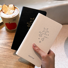 星星打卡本每日清单todolist日计划本自律日程本便携随身小巧迷你笔记本子a6时间管理计划表记事本工作日记本