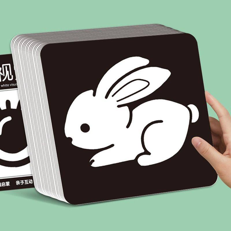 黑白卡片婴儿早教卡新生的儿视觉激发卡0到3个月宝宝追视彩色玩具,洗护清洁剂/卫生巾/纸/香薰,鞋油,淘宝优惠券,粉丝福利购,淘宝优惠卷