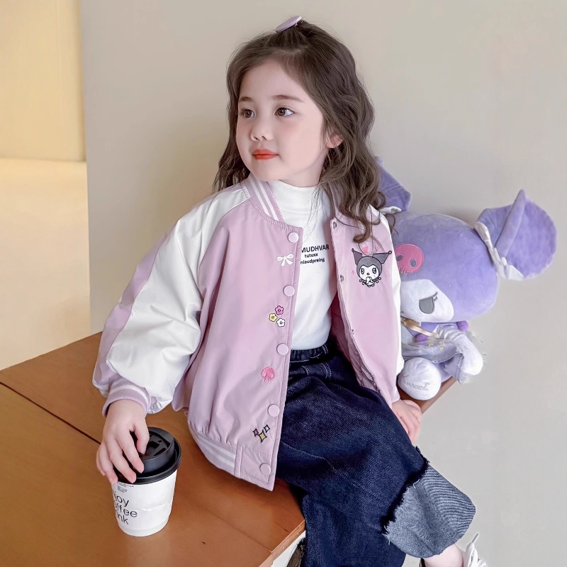 法国Uamtor时髦保暖夹棉棒球服