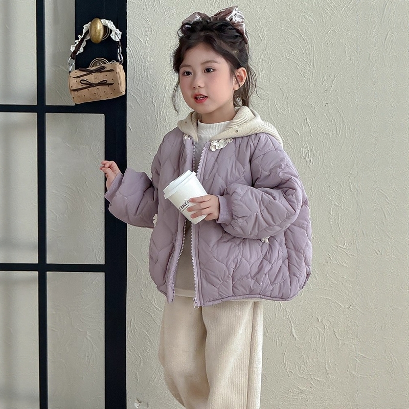 法国Uamtor女童加绒夹棉加厚外套