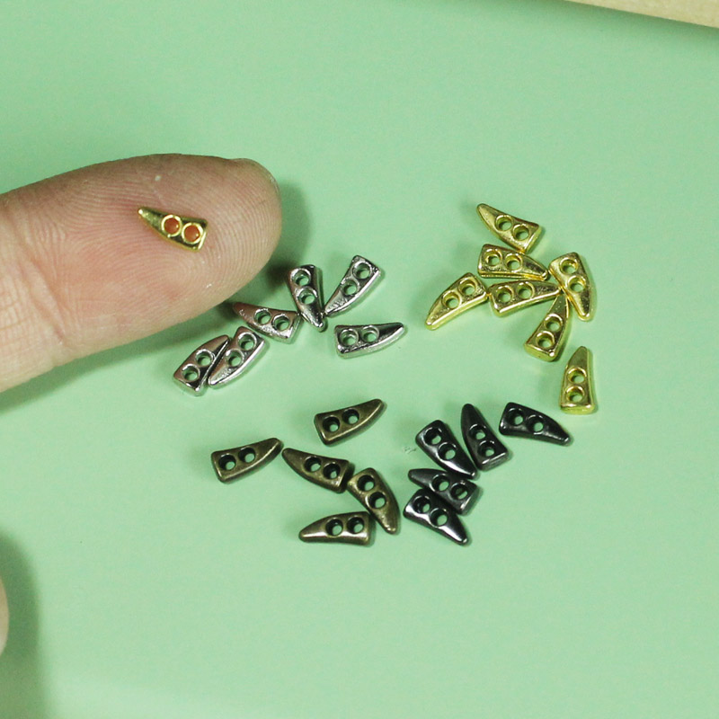 个价牛角扣超小迷你手工