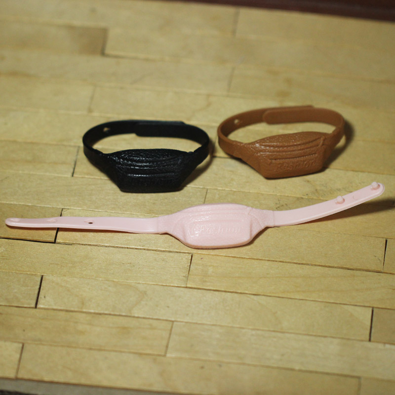 斜挎包包 腰包背包 粉色棕色黑色 软包过家家配饰6分娃娃小布兵人