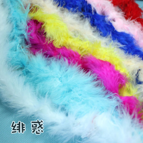 羽毛绯惑手工diy娃娃配件轻微