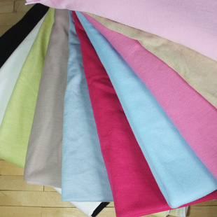 有弹力BJD夏装 手工DIY 娃衣T恤薄款 半米 10色涤棉纯棉针织布面料