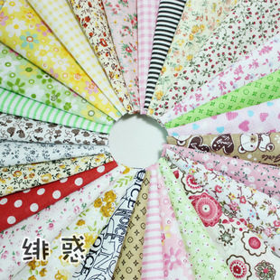 1片价 25*25cm 手工DIY拼布口金娃衣布头 BJD小布AZ 娃娃衣娃包