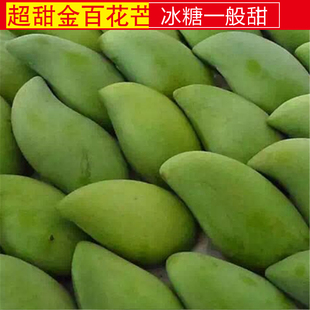 攀枝花新鲜水果金百花冰糖奇特花香芒果齁    顺丰陆运