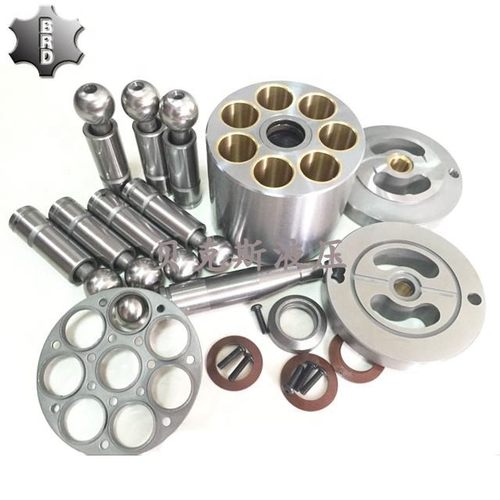 力士乐A2FM/A2FE200柱塞泵配件缸体配油盘连杆柱塞压板主轴中心轴