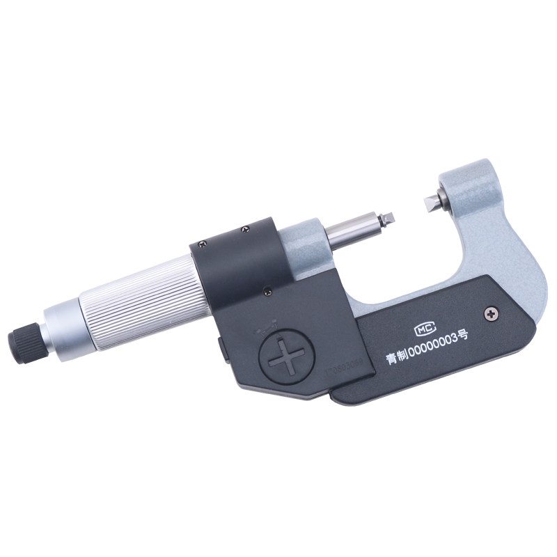 디지털 디스플레이 스레드 마이크로미터 0-25MM 전자 스레드 중간 직경 마이크로미터 스레드 외경 마이크로미터