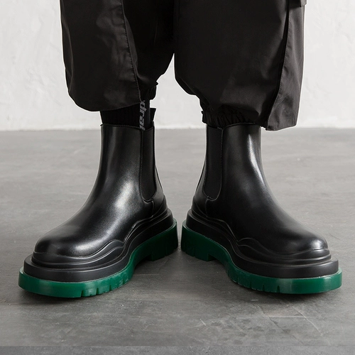 Martens, челси, утепленные осенние короткие сапоги
