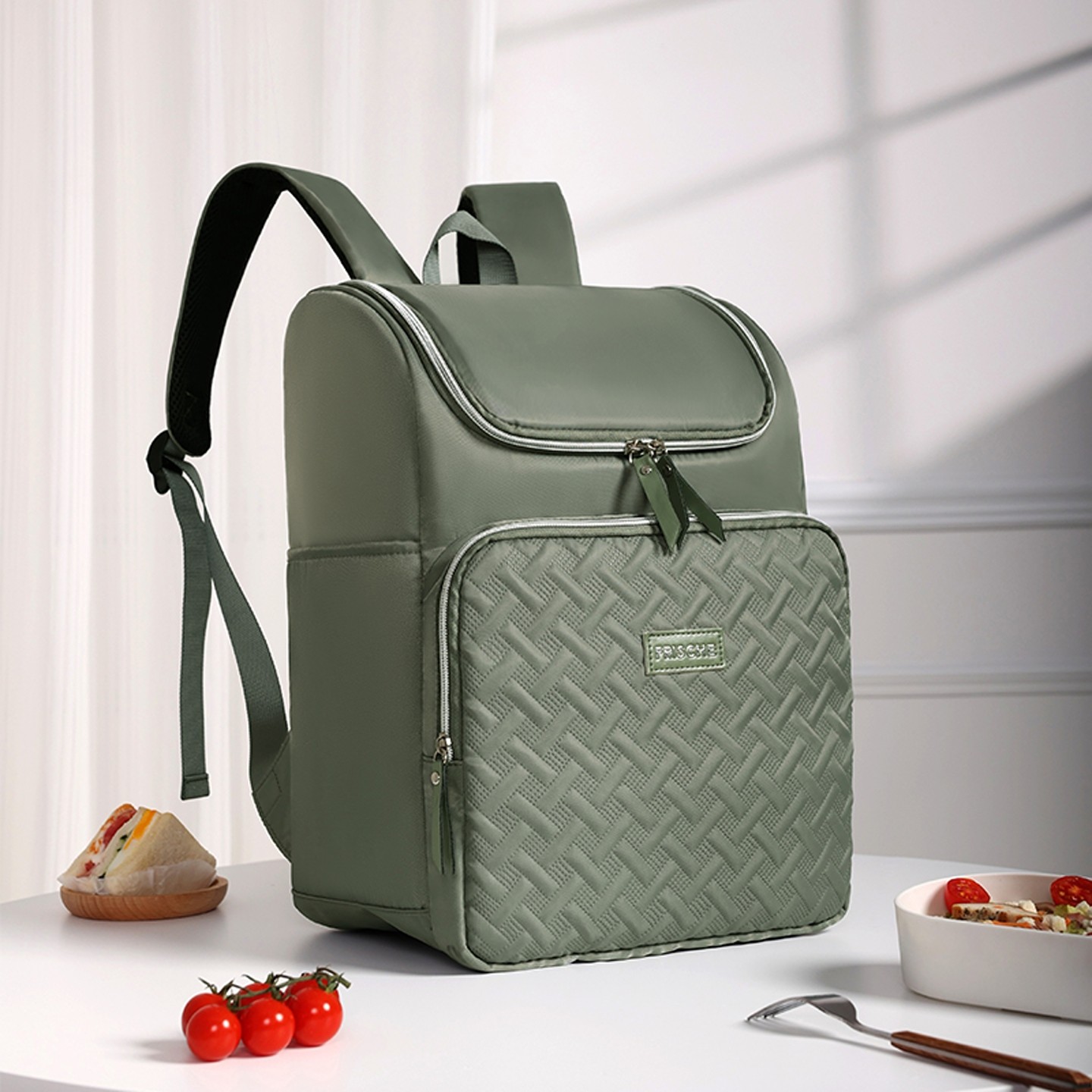 新款保温袋户外大容量便携冷藏保鲜冰包外卖双肩骑手送餐包保温箱,收纳整理,保温包,淘宝优惠券,粉丝福利购,淘宝优惠卷