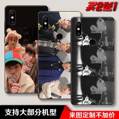 李承协nflying乐队适用于小米mix2s/max3/6x/8/8se/9磨砂手机壳套