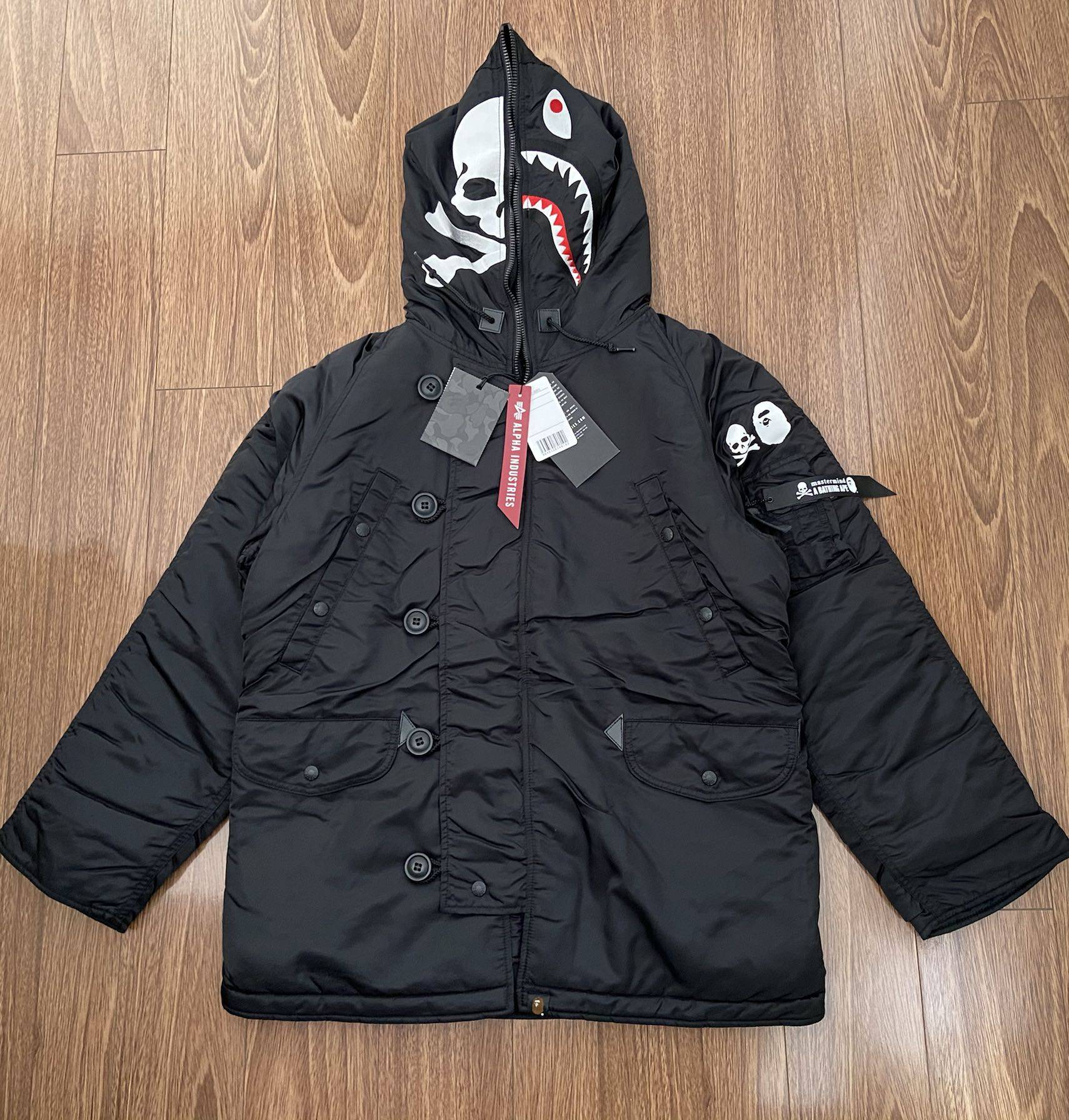 MASTERMIND JAPAN X X ALPHA N-3B JKT JACKET Cotton Jacket