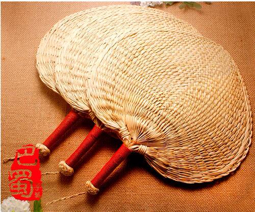 夏季手工宝宝纳凉驱蚊棕叶大蒲扇