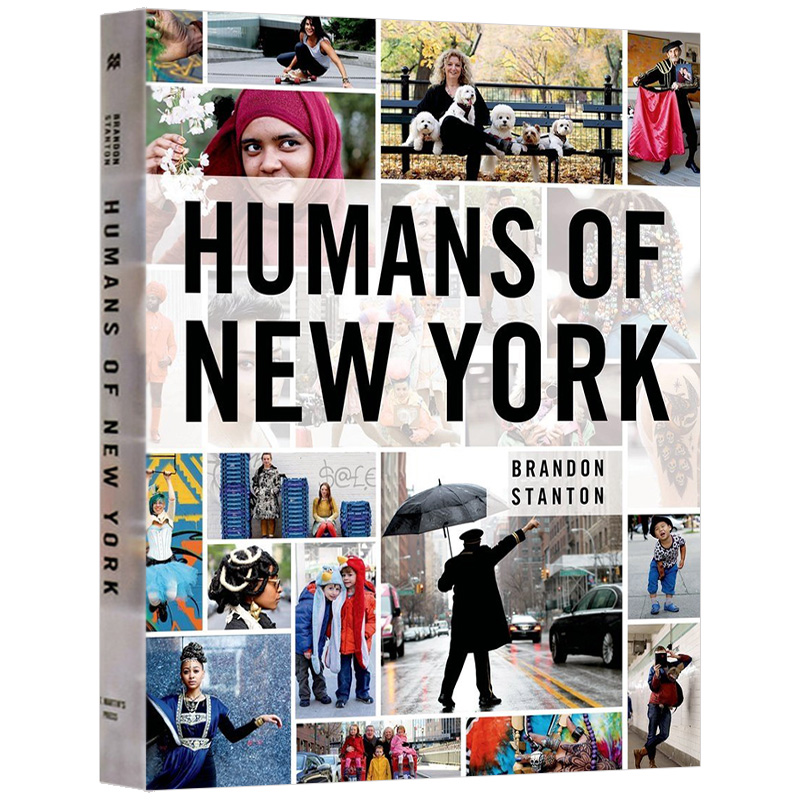 人在纽约 英文原版 Humans of New York 纽约人 纽约时尚 摄影图册 街拍 英文版艺术类书籍 进口英语书
